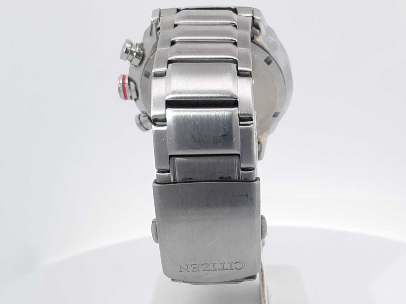 Citizen Eco-drive Chronograph Stainless Steel Watch Aa1025lzxsa
