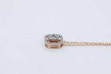 10k Yellow Gold Diamond Pendant Necklace 1.9 Grams 18 Inch Eb0626lxzdu