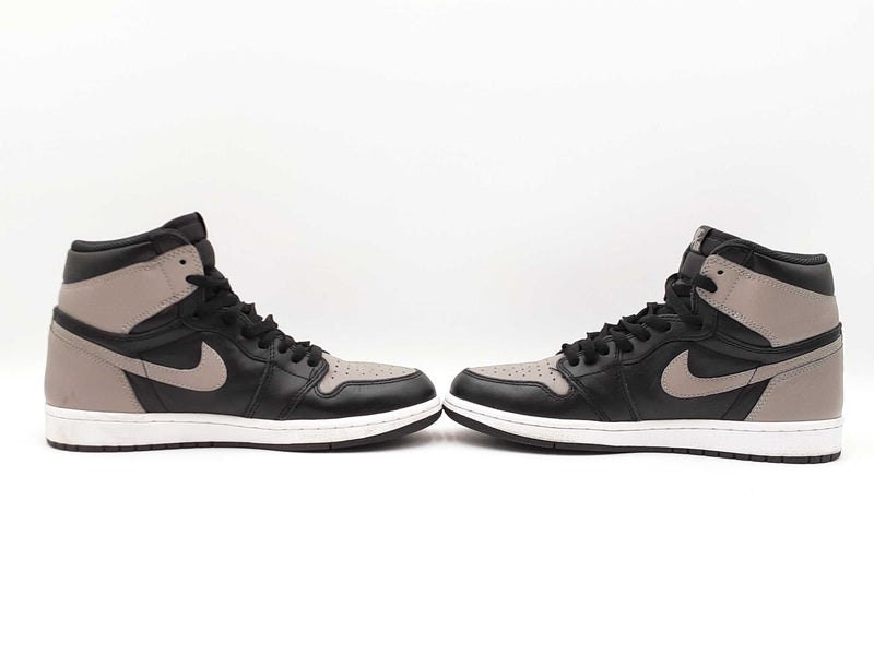 Nike Air Jordan 1 Retro "Og Shadow" Black & Gray Sneakers Size 8 Fw0725ordu