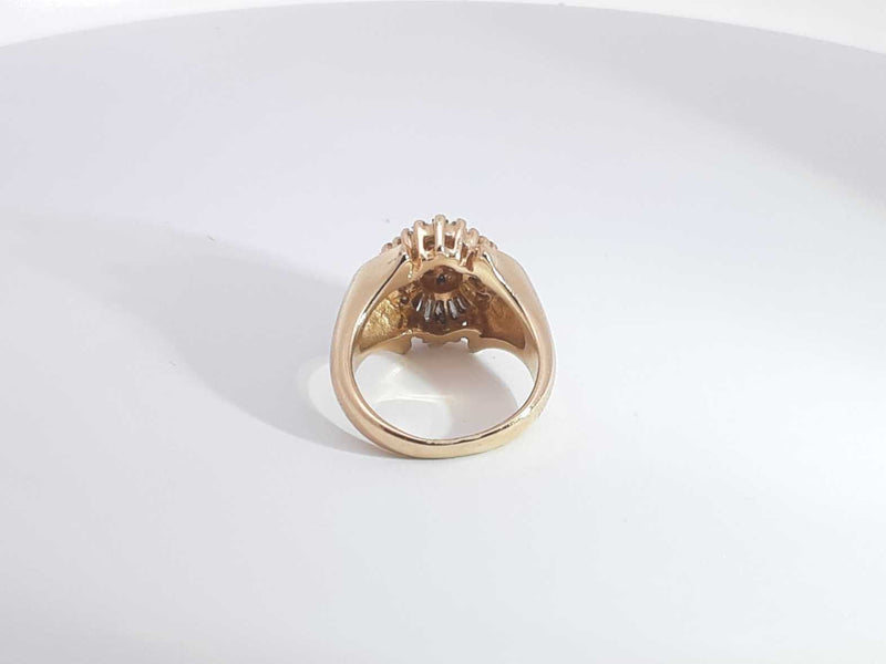 .51ctw Diamonds 14k Yellow Gold 8.5 Grams Ring Size 5 Sd0325pzrsa