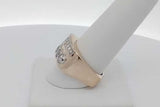 1.15cttw Diamond Ring In 14k Yellow Gold 16.2 Grams Size 9 Eb1026llxzsa