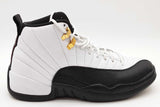 Nike Air Jordan 12 Retro Black & White Taxi Sneakers Size 9.5 Eb0126lwxde