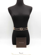 Gucci Gg Chain Belt Gold Aa0826lrzsa