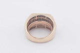 3.04cttw Diamond Ring In 14k Yellow Gold 8.7 Grams Size 4.25 Eb1225sxzsa