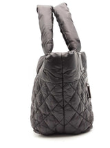 Chanel Coco Cocoon Quilted Black Nylon Puffer Tote Bag Eb0926rxzsa