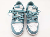Nike Dunk Low Denim Turquoise Sneakers Size 9 Sd0826pzdu