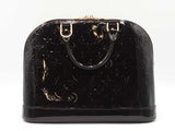 Louis Vuitton Alma Pm Handbag In Monogram-embossed Amarante Vernis Fw0426pxzdu