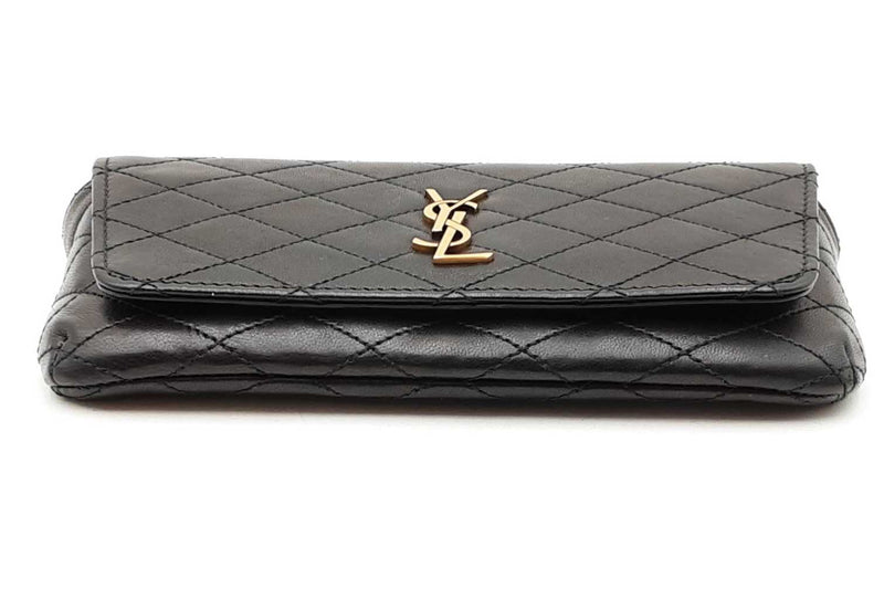Yves Saint Laurent Quilted Gaby Phone Holder Crossbody Bag Eb1125wrxdu