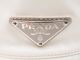 Prada Bucket Hat In White Hat Re-nylon Size M 58cm Fw0925lrzdu