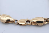 14k Yellow Gold Rope Bracelet 10.4 Grams 8.5 Inch Eb0226rxzde