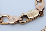 10k Rose Gold Diamond Cut Cuban Link Chain Necklace 20.2 Grams 22 In Eb0326prxde