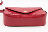 Louis Vuitton Mini Monogram Fushia Patent Vernis Sac Lucie Crossbody Eb0726wrxsa