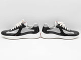 Prada Americas Cup Black And White Sneakers Size 9.5 Sd0626oezde