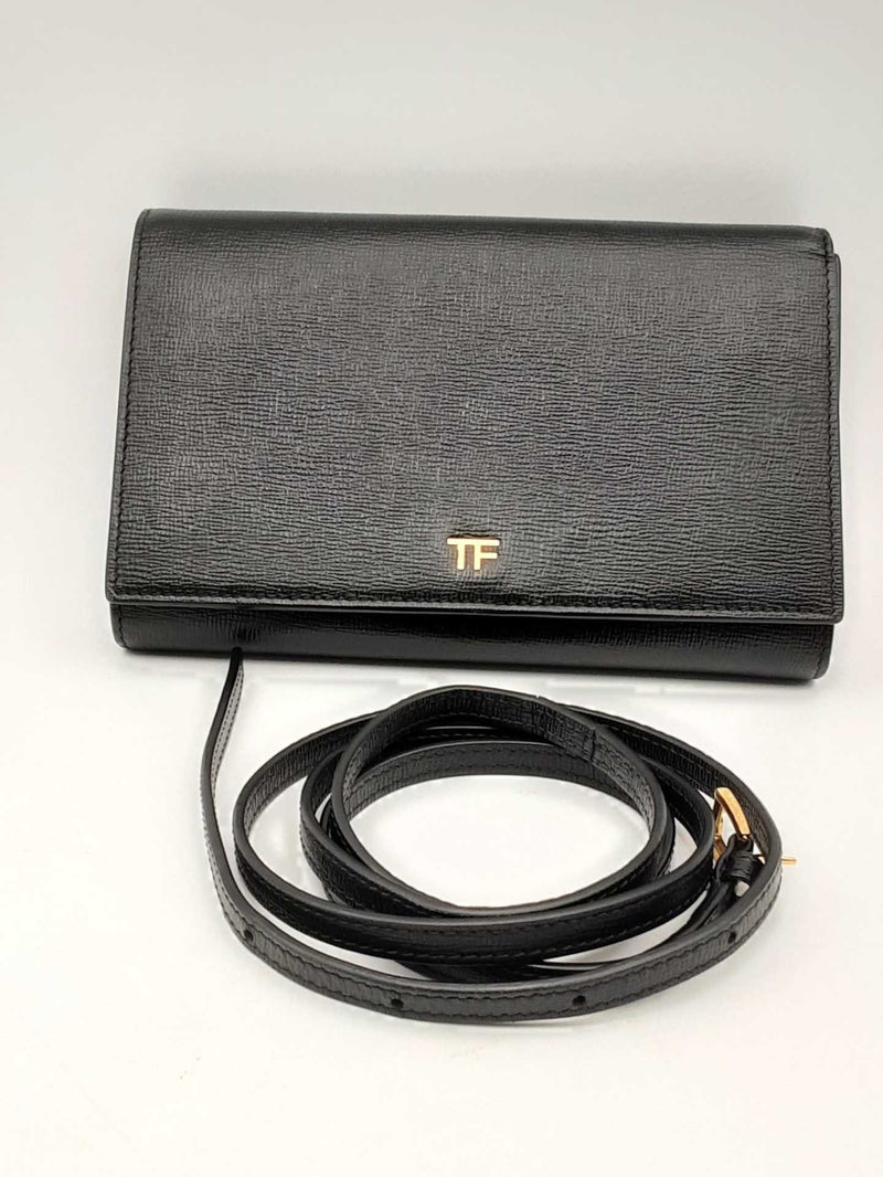 Tom Ford Black Crossbody Clutch Eb0125oxzsa