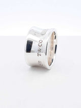 Tiffany & Co. 1837 Wide Band In Sterling Silver 11.2 Grams Size 7 Fw0226lxzdu