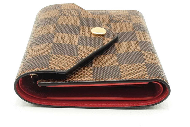 Louis Vuitton Damier Ebene Victorine Wallet Eb0225lxzsa