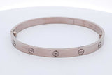 Cartier 18k White Gold Love Bracelet 39.6 Grams Size 20 Eb0824pxxzsa