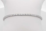 3.04cttw Lab Grown Diamond Tennis Bracelet 14k White Gold 5.7g 7 In Eb0326llcrsa