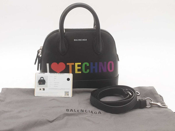 Balenciaga I Love Techno Top Handle Handbag Aa0525ozxsa