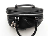 Marc Jacobs Small Wave Leather Top Black Handbag Aa0726lzxsa