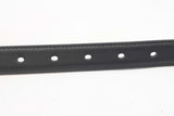 Yves Saint Laurent Cassandre Black Leather Belt Sd0225ozxdu