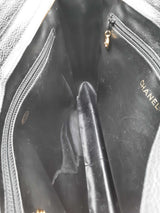 Chanel Black Caviar Leather Triple Cc Shoulder Bag Eb0926lrxzde