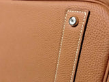 Hermes Birkin Hac 40 Gold Brown Togo Palladium Duffle Bag Vc1025lpzxzmia