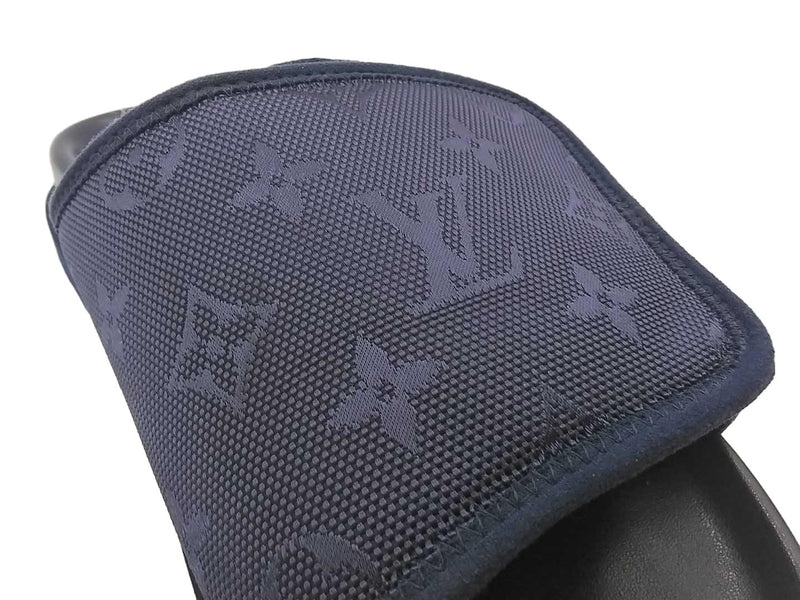 Louis Vuitton Miami Mules Blue Size 9.5 Jg0924crmia