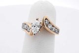 0.48cttw Diamond Ring In 14k Yellow Gold 3.9 Grams Size 3.5 Eb0826rxzsa