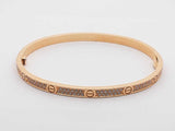 Cartier Love Bracelet 18k Yellow Gold Diamond Paving Sd0625izxzsa