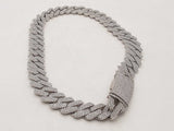 42.4 Cttw Diamond 14k White Gold 365.8 G Cuban Chain 22 In Aa1224wixzxsa