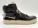 Gucci Magnum Calf/miro Soft High Tops Brown Size 7 Aa0925lrzsa