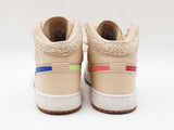 Air Jordan 1 Mid Utility Fleece Pearl White Do2207-264 Size 6y Sd0226oodu
