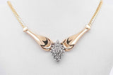 0.23cttw Diamond Pendant Necklace 10k Yellow Gold 4.4 Grams 16 Inch Eb0826lcrsa