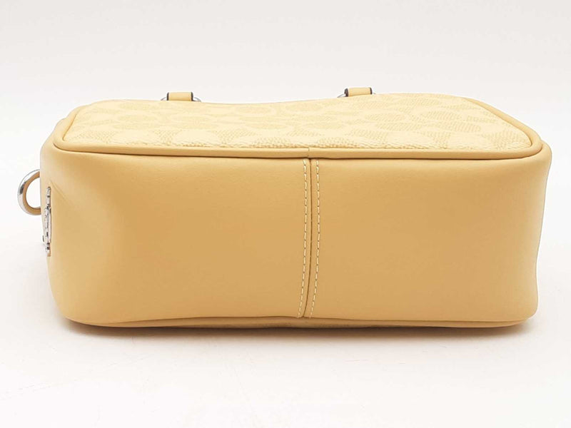 Coach X Peanuts Cbj63 Charlie Brown Yellow Crossbody Aa1025prsa