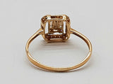 0.54 Cttw Natural Diamonds 18k Yellow Gold Ring Size 6.5 Do1125pxzde