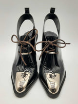 Louis Vuitton Black Patent Leather Headline Heels Size Eu 40 Fw1124oorde