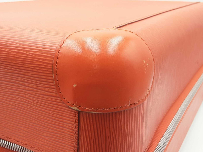 Louis Vuitton Horizon 55 Orange Epi Leather Rolling Suitcase Fw0425lrxzdu