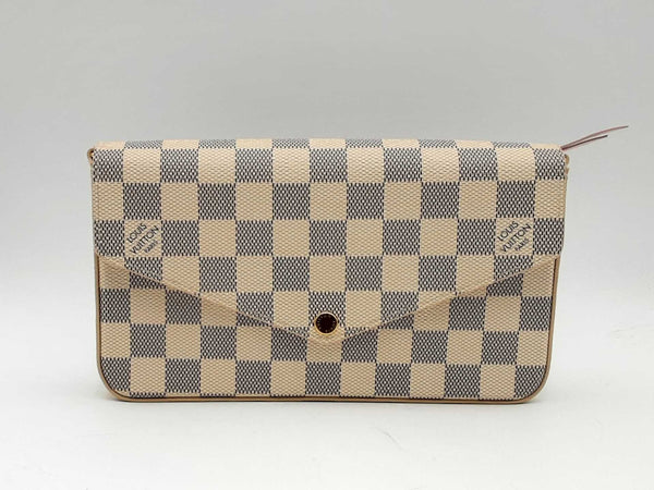 Louis Vuitton Damier Azur Pochette Felicie Hs0824lxzxsa