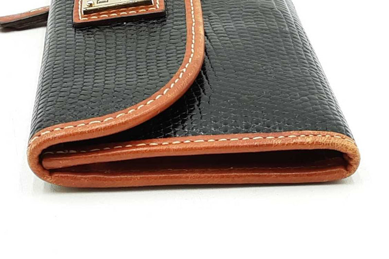 Dooney & Bourke Lizard Embossed Continental Clutch Wallet Eb1125lrdu