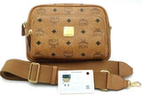 Mcm Aren Crossbody In Visetos Cognac Eb1026lrxsa