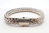 John Hardy 10mm Icon Link Bracelet In Sterling Silver 72.5 Grams 8.5 Inch Fw0626lrzdu