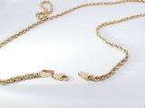 10k Yellow Gold 11.38 Grams Rope Chain 24 Inches Aa0925lcrsa