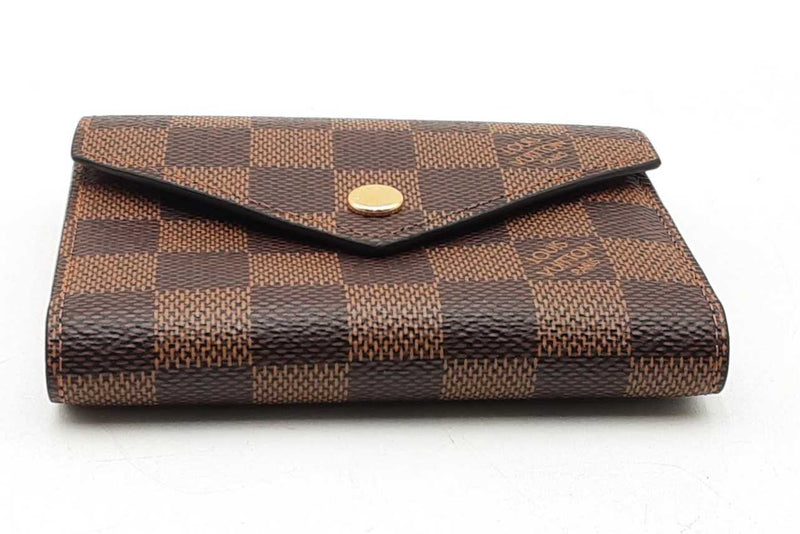 Louis Vuitton Damier Ebene Victorine Wallet Eb0225lxzsa