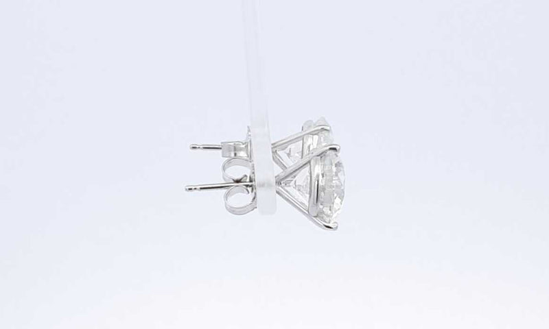 11.2 Cttw Lab Grown Diamond 14k White Gold Stud Earrings Fw1024wixzdu