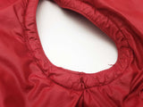 Dolce & Gabbana Red Quilted Puffy Hooded Vest Size Italian 52 Do0925lorde