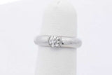 Tiffany & Co. Etoile Solitaire Diamond Ring In Platinum 7g Size 4 Eb0426loxzdu