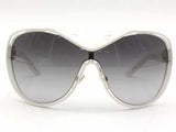 Dior John Galliano Shield Sunglasses White With Case Aa1026rzsa