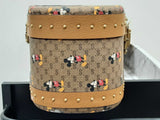 Gucci X Disney 605315 Mickey Mouse Gg Canvas Guitar Case Do0324ixzxsa