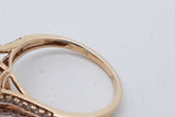 0.33cttw Diamond 10k Yellow Gold Ring 3.4 Grams Size 7 Eb0526lexsa